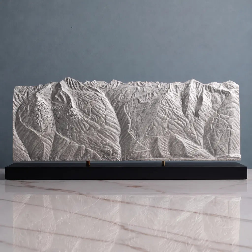 Whistler Mountain & Blackcomb Peak Sculpture - Whistler Blackcomb Sculpted Peaks