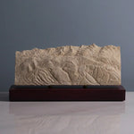 Whitefish Mountain Resort Sculpture (Whitefish, Montana) Sculpted Peaks