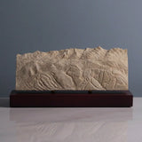 Whitefish Mountain Resort Sculpture (Whitefish, Montana) Sculpted Peaks