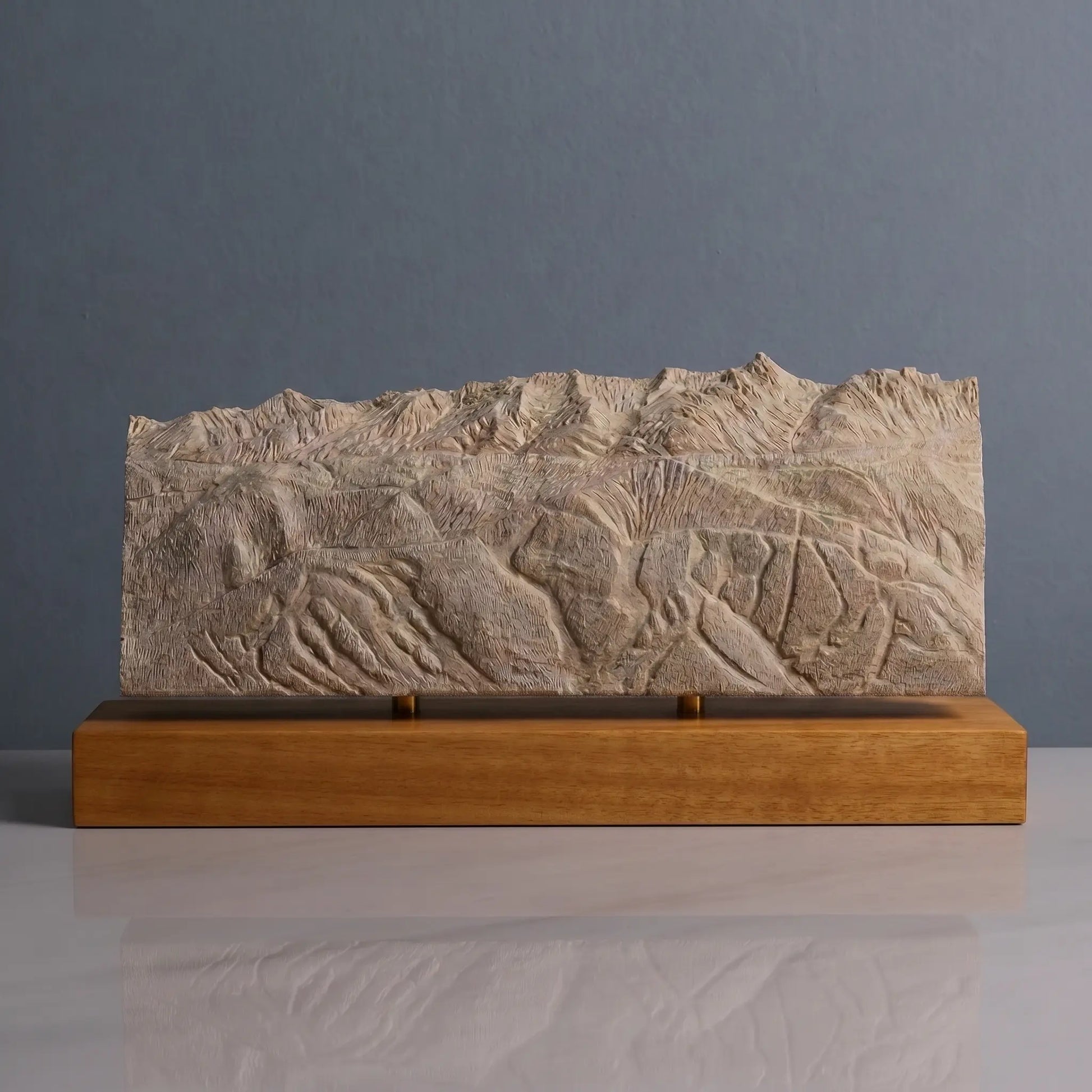 Whitefish Mountain Resort Sculpture (Whitefish, Montana) Sculpted Peaks