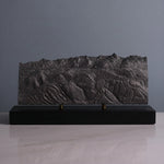 Whitefish Mountain Resort Sculpture (Whitefish, Montana) Sculpted Peaks