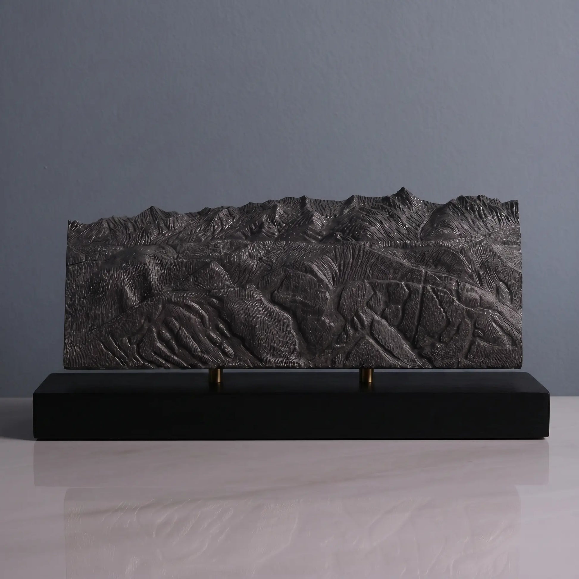 Whitefish Mountain Resort Sculpture (Whitefish, Montana) Sculpted Peaks