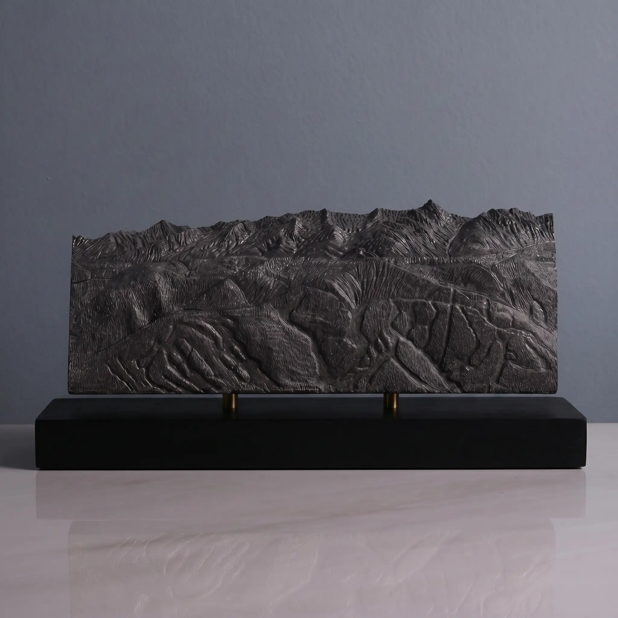 Whitefish Mountain Resort Sculpture (Whitefish, Montana) Sculpted Peaks