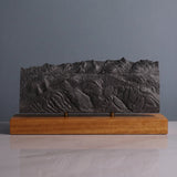 Whitefish Mountain Resort Sculpture (Whitefish, Montana) Sculpted Peaks