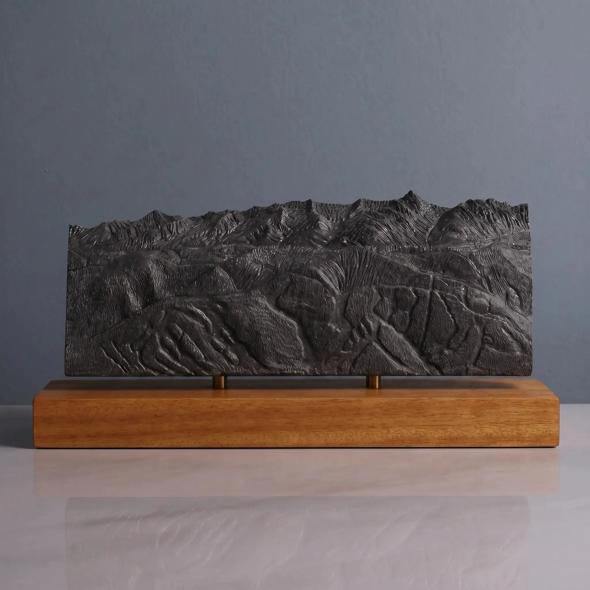 Whitefish Mountain Resort Sculpture (Whitefish, Montana) Sculpted Peaks