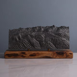 Whitefish Mountain Resort Sculpture (Whitefish, Montana) Sculpted Peaks