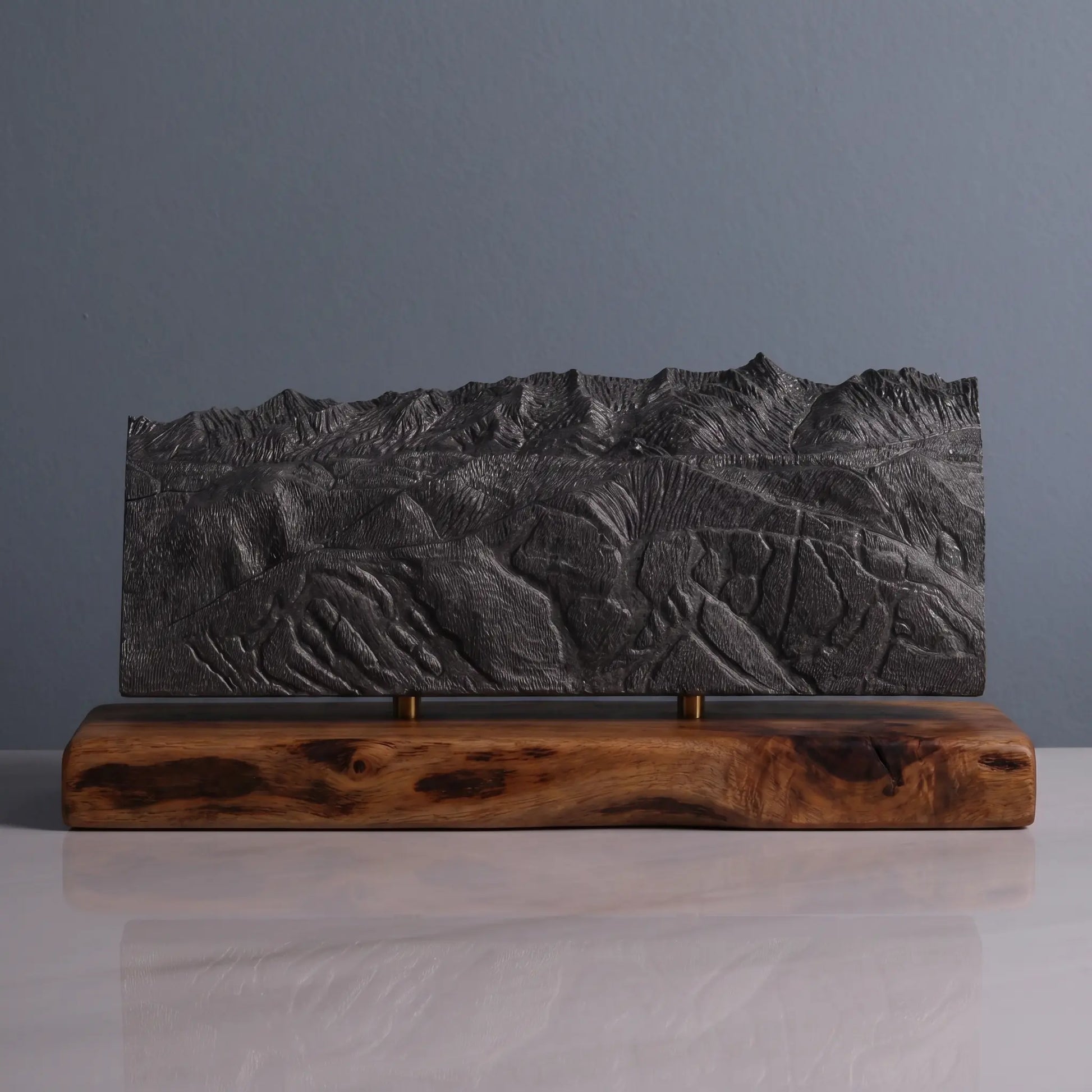 Whitefish Mountain Resort Sculpture (Whitefish, Montana) Sculpted Peaks