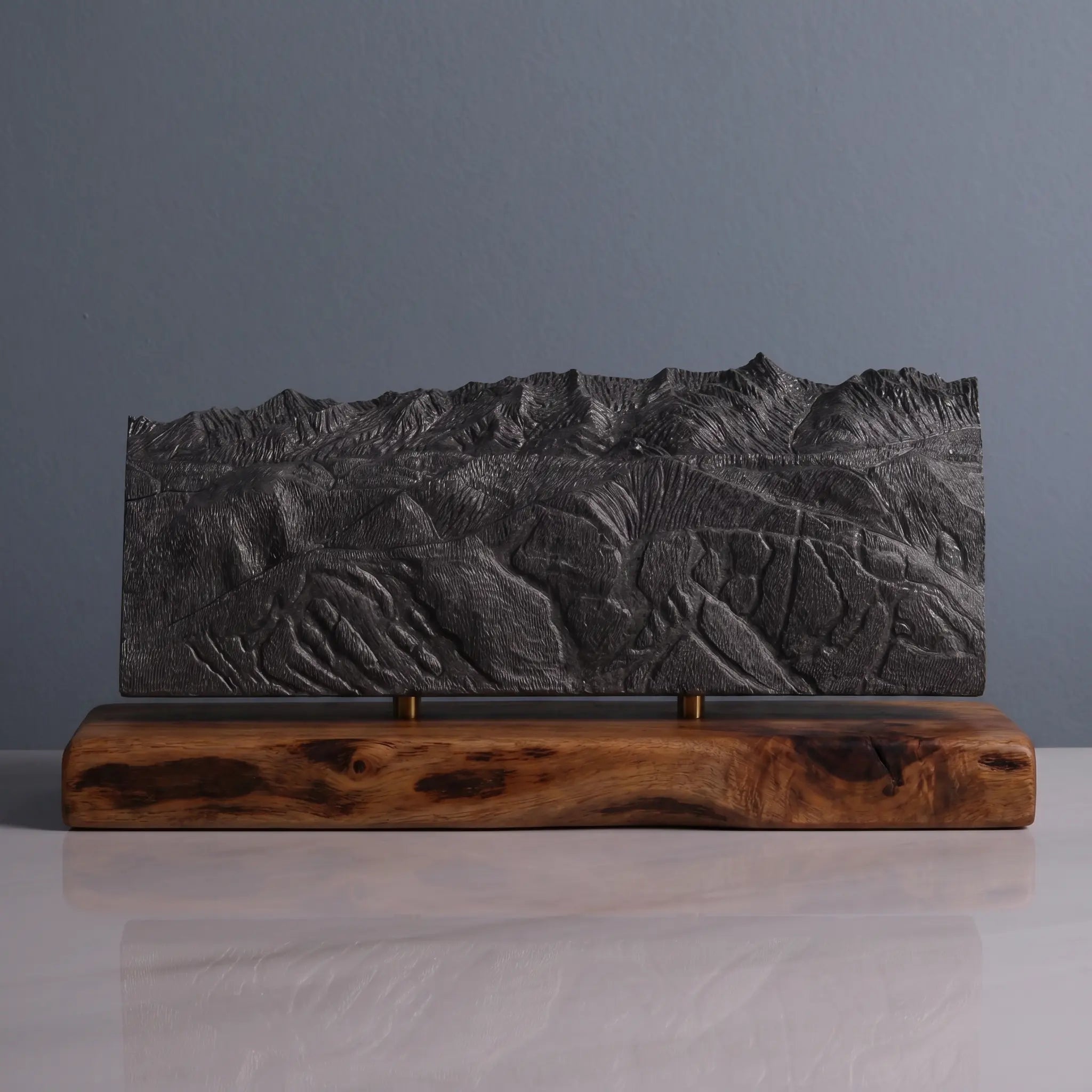 Whitefish Mountain Resort Sculpture (Whitefish, Montana) Sculpted Peaks