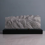 Whitefish Mountain Resort Sculpture (Whitefish, Montana) Sculpted Peaks