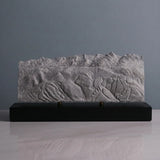 Whitefish Mountain Resort Sculpture (Whitefish, Montana) Sculpted Peaks