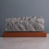 Whitefish Mountain Resort Sculpture (Whitefish, Montana) Sculpted Peaks