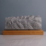 Whitefish Mountain Resort Sculpture (Whitefish, Montana) Sculpted Peaks