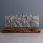 Whitefish Mountain Resort Sculpture (Whitefish, Montana) Sculpted Peaks