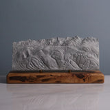 Whitefish Mountain Resort Sculpture (Whitefish, Montana) Sculpted Peaks