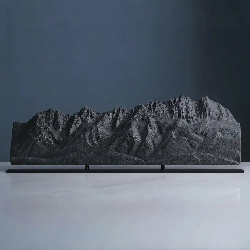 Wilder Kaiser Sculpture (South Face View, Tyrolean Alps, Austria) Sculpted Peaks