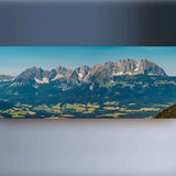 Wilder Kaiser Sculpture (South Face View, Tyrolean Alps, Austria) Sculpted Peaks