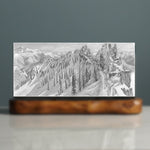 Wolf Creek Ski Resort Sculpture | San Juan Mountains | Colorado | Sculpted Peaks