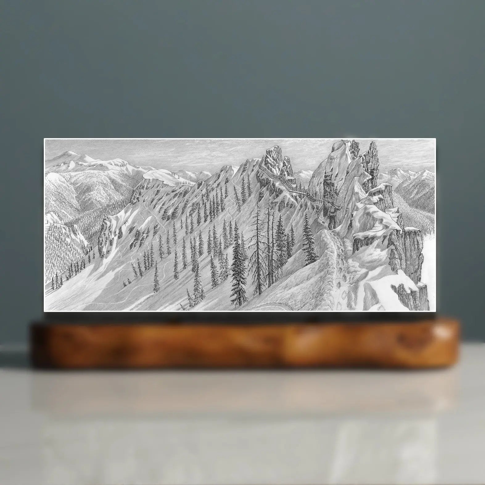 Wolf Creek Ski Resort Sculpture | San Juan Mountains | Colorado | Sculpted Peaks