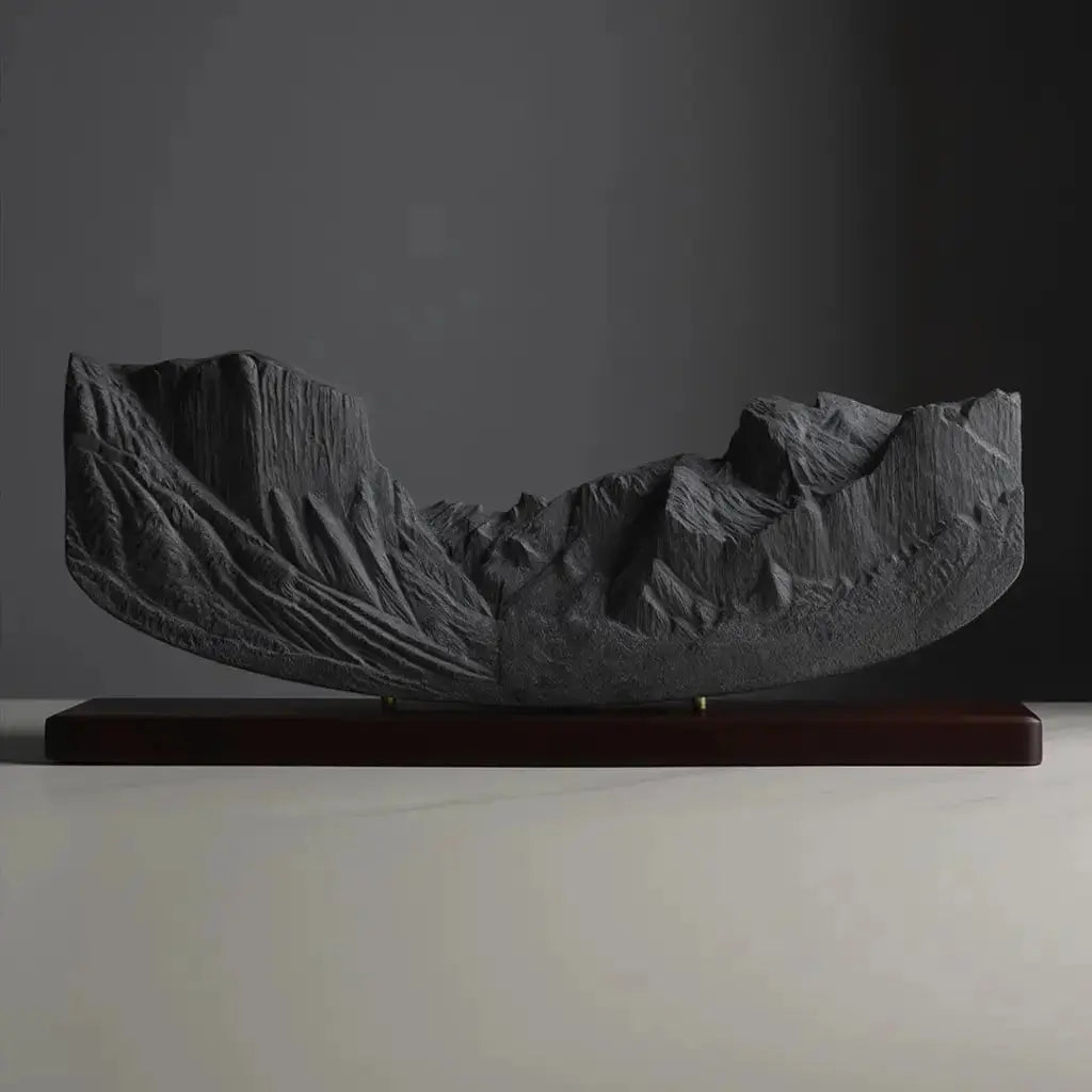 Yosemite Tunnel View Sculpture (California) Sculpted Peaks
