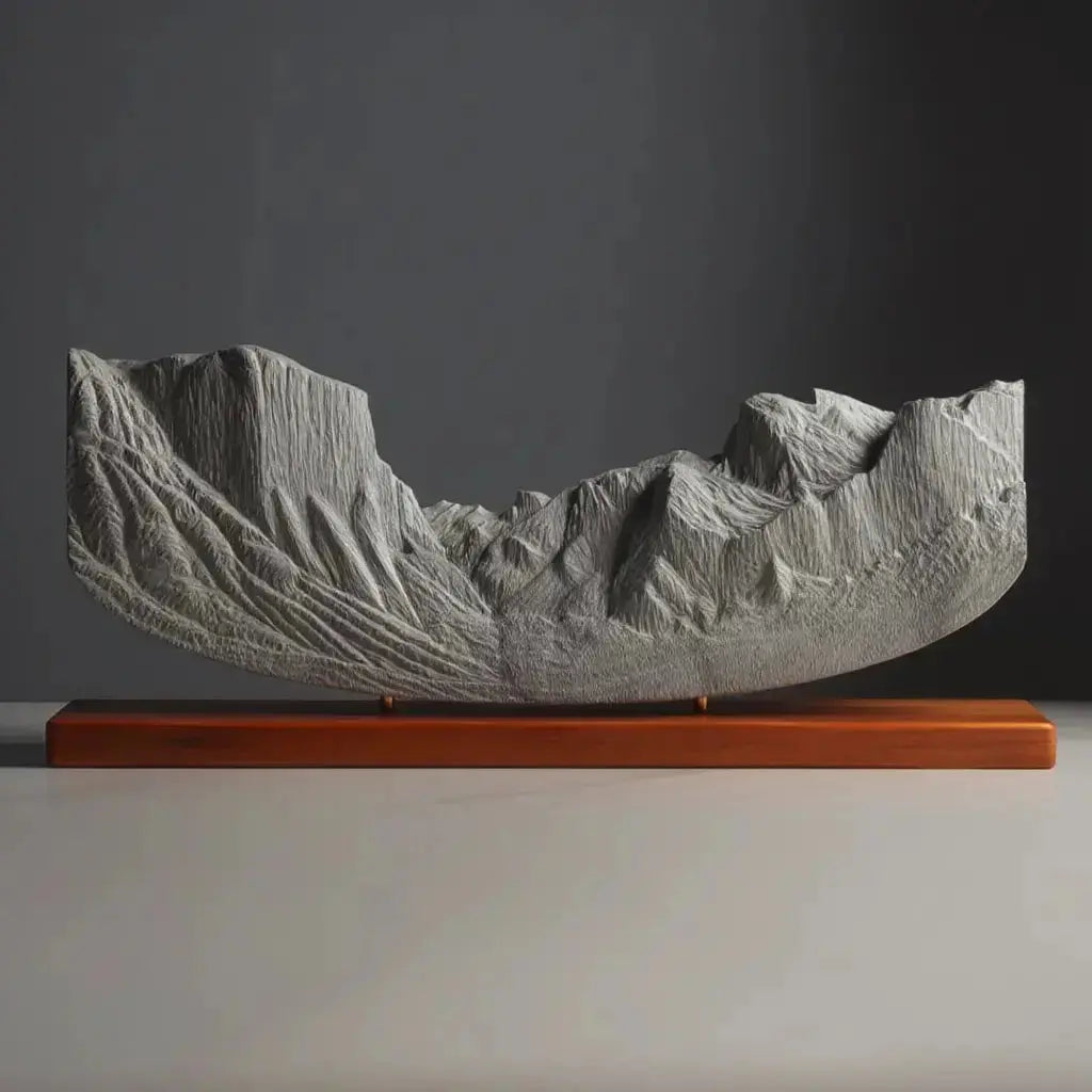 Yosemite Tunnel View Sculpture (California) Sculpted Peaks