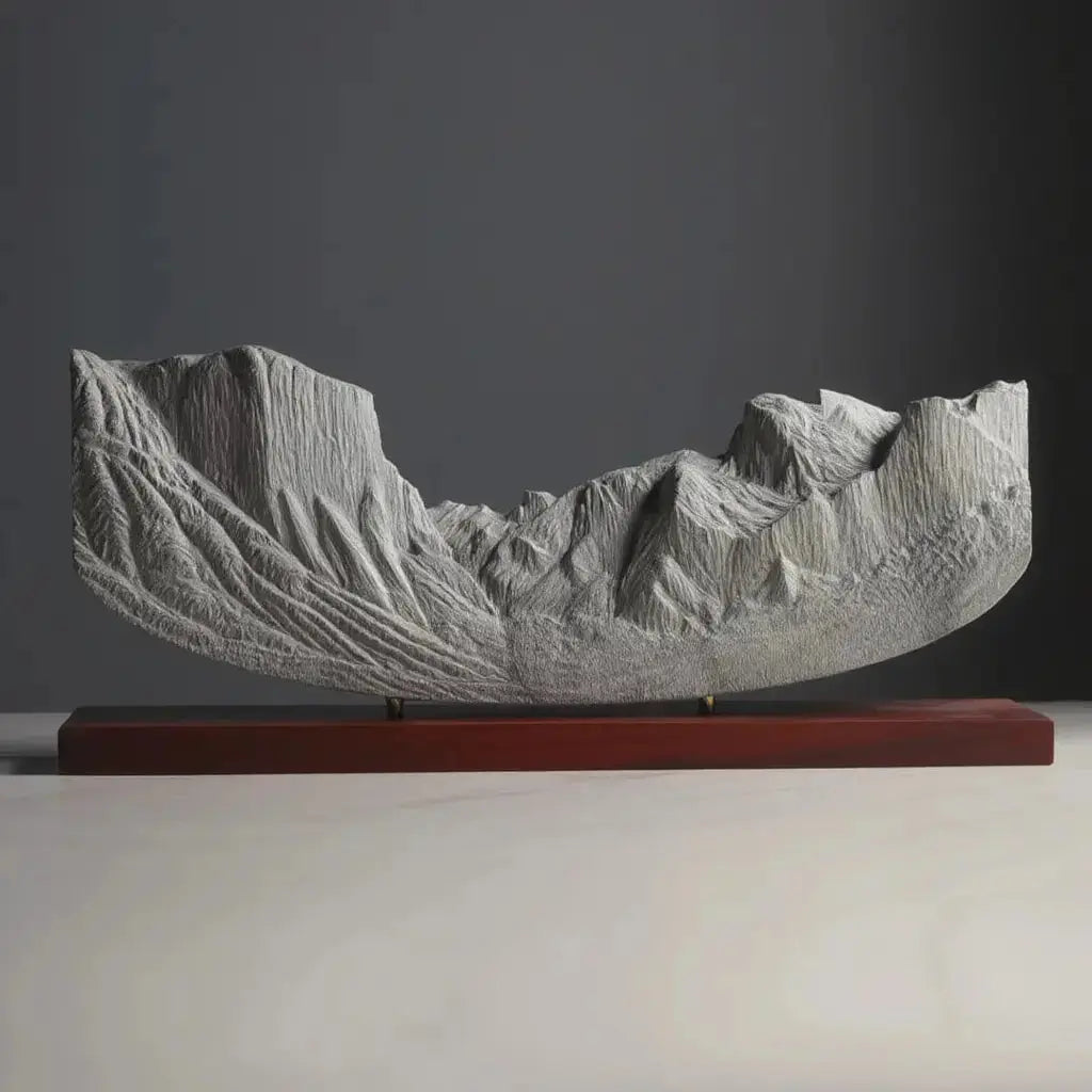 Yosemite Tunnel View Sculpture (California) Sculpted Peaks