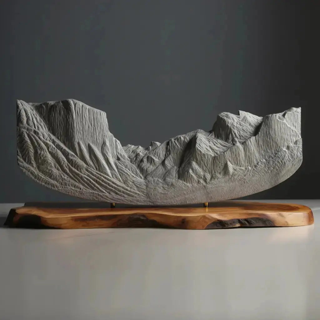 Yosemite Tunnel View Sculpture (California) Sculpted Peaks