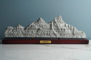 Everest and Nuptse Panorama Sculpture (View from Kala Patthar) - IMPF 401 Sculpted Peaks