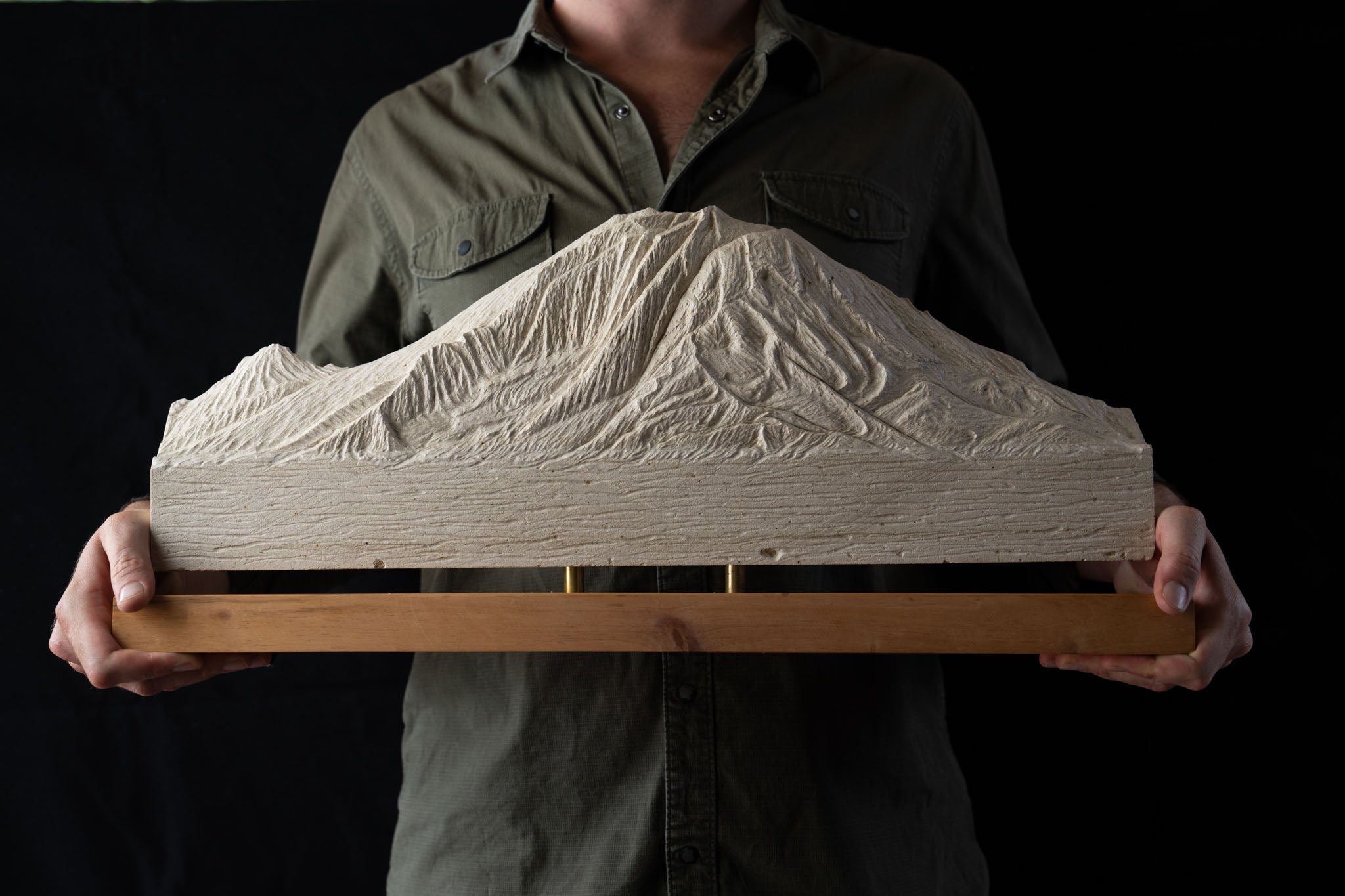 Mt. Rainier Sculpture Sculpted Peaks