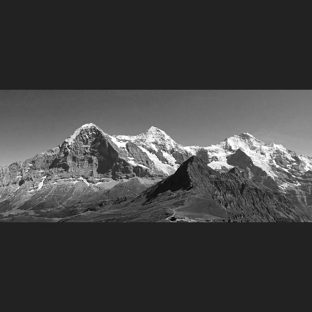 Eiger, Mönch & Jungfrau (Bernese Alps, Switzerland) Sculpted Peaks