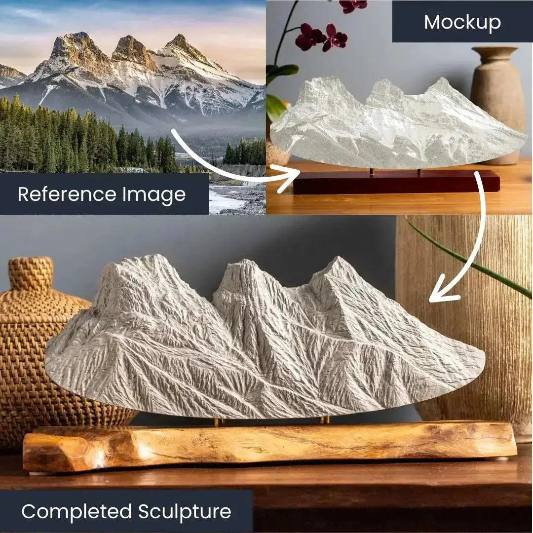 Yosemite Falls – First Edition Sculpture Sculpted Peaks