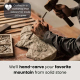 Mount Tamalpais (Sausalito View, California) – First Edition Sculpture Sculpted Peaks