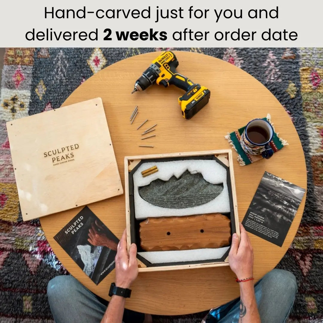 Mount Tamalpais (Sausalito View, California) – First Edition Sculpture Sculpted Peaks