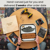 Mount Tamalpais (Sausalito View, California) – First Edition Sculpture Sculpted Peaks