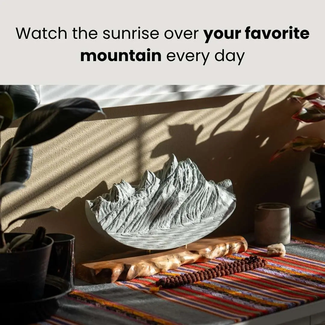 Mount Tamalpais (Sausalito View, California) – First Edition Sculpture Sculpted Peaks