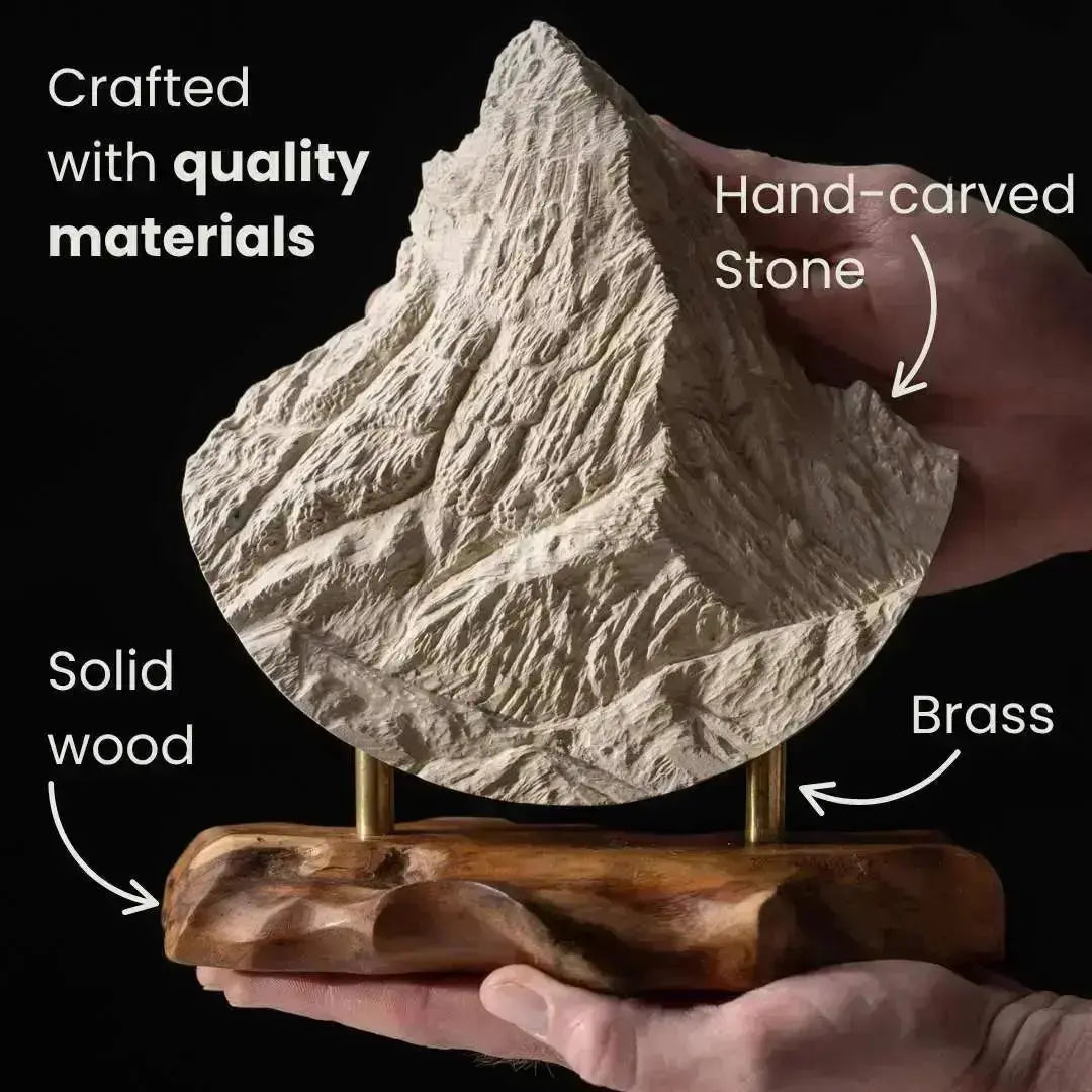 Giau Pass (Dolomites, Italy) – First Edition Sculpture Sculpted Peaks