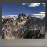Cadini di Misurina Sculpture (Alternate Perspective from Upper Ridgeline) Sculpted Peaks