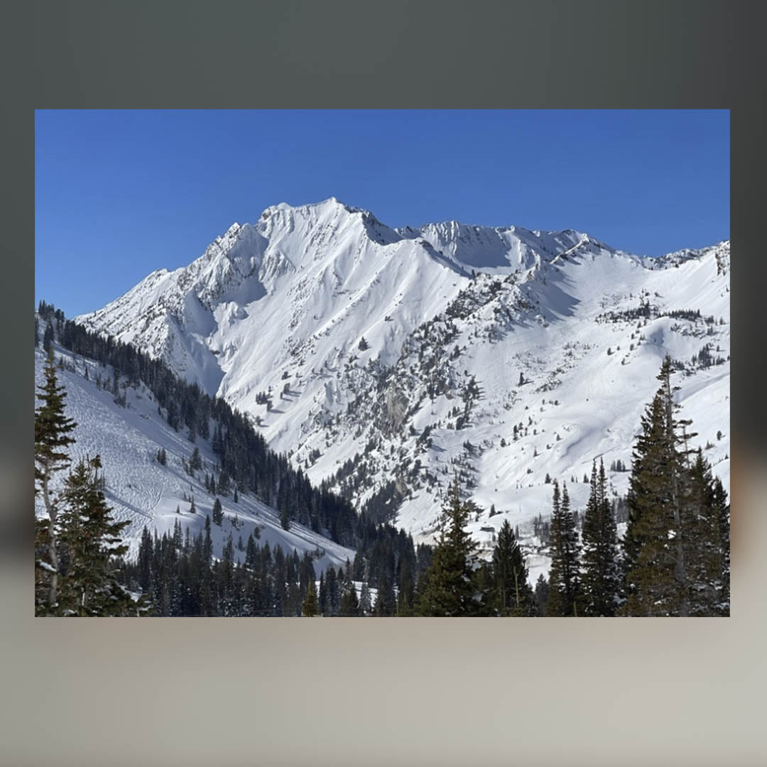 Alta Sculpture (Wasatch Range, Utah) Sculpted Peaks