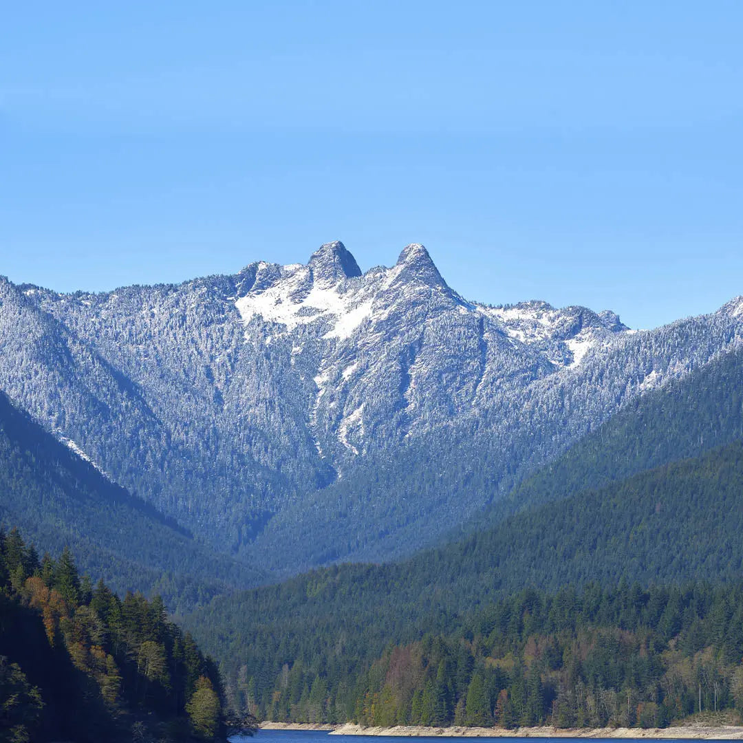 The Lions (North Shore Mountains, British Columbia - Imperfect Sculpture) - IMPF 274 Sculpted Peaks