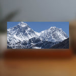 Everest & Lhotse Sculpture (Himalayas, Nepal–Tibet) Sculpted Peaks