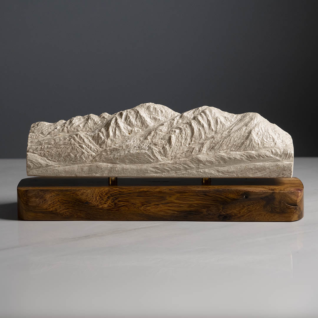 Bridger Mountains Sculpture (Bozeman, Montana) Sculpted Peaks