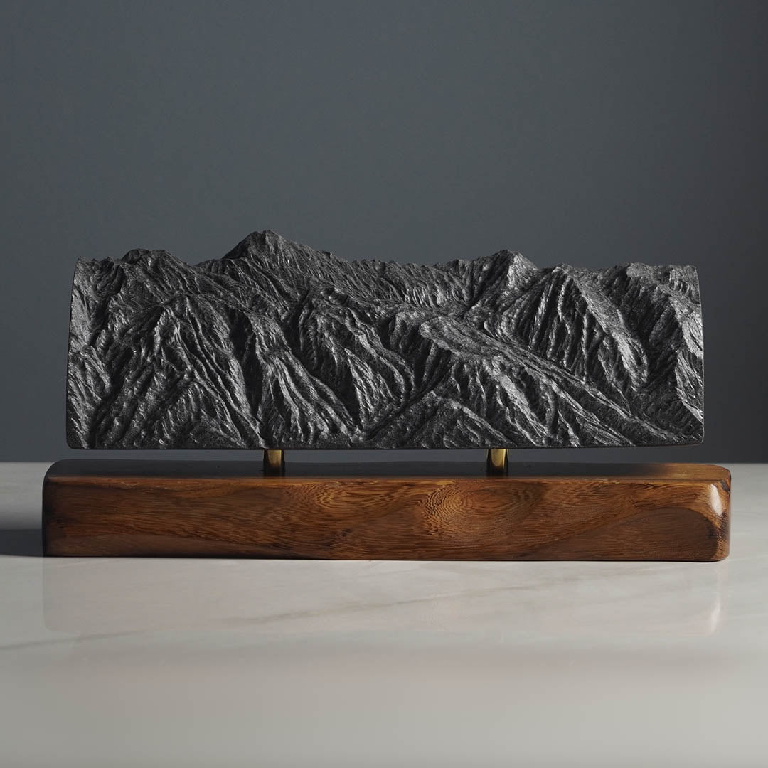 Ben Lomond Sculpture (North Fork Park, Liberty Utah) Sculpted Peaks