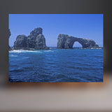 Anacapa Arch Sculpture (Coastal View, East Anacapa Island, California) Sculpted Peaks