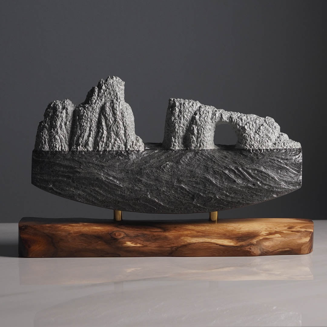 Anacapa Arch Sculpture (Coastal View, East Anacapa Island, California) Sculpted Peaks