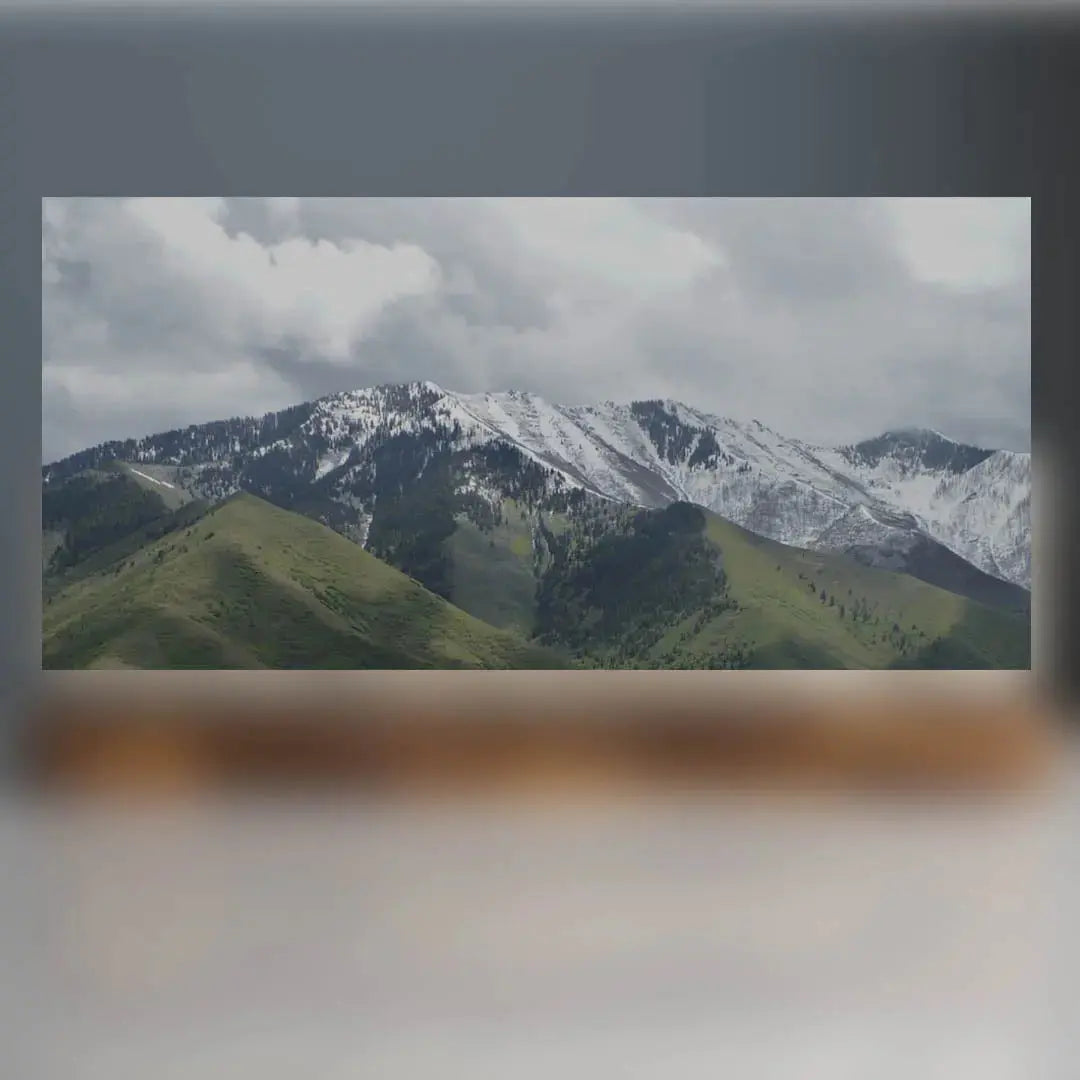 Maple Mountain Sculpture (Wasatch Range, Utah) Sculpted Peaks