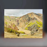 Landmannalaugar Sculpture (View from Fjallabak, Iceland) Sculpted Peaks