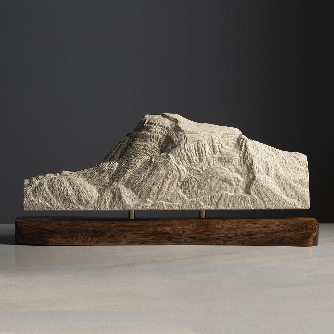 Heaven’s Peak (Glacier National Park, Montana) Sculpture Sculpted Peaks